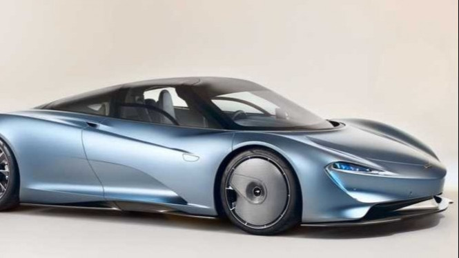 Supercar McLaren Speedtail