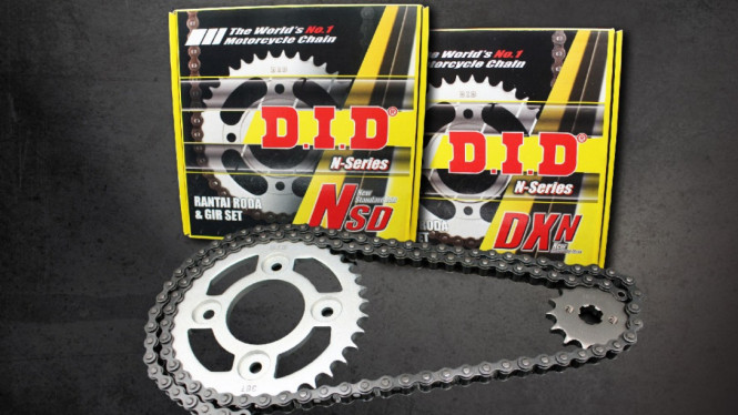 Rantai motor DID dari NGK