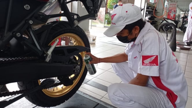 Tips perawatan rantai motor