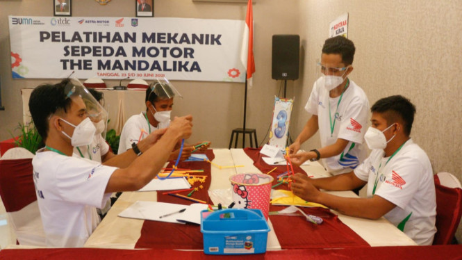 ITDC gelar pelatihan mekanik sepeda motor