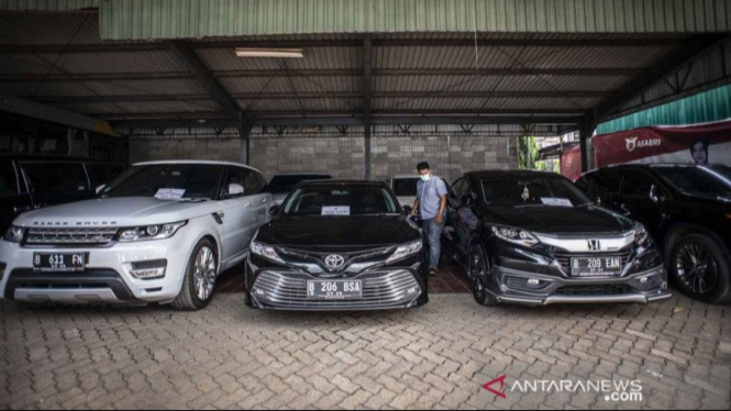 Mobil lelang kasus korupsi PT Asabri