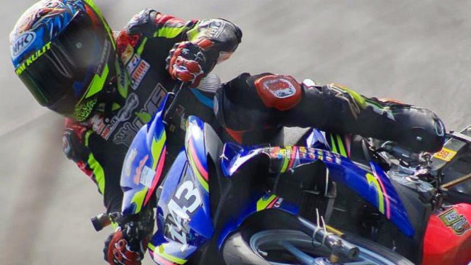 Pembalap RJMS Ziear Alfi Husni