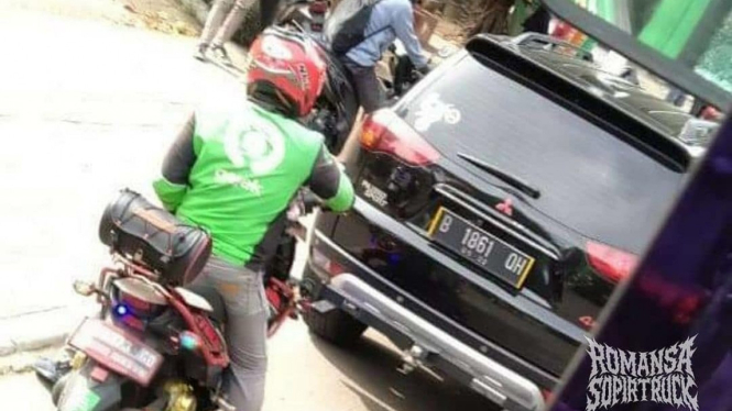 Pajero Sport pemukul sopir truk ditangkap