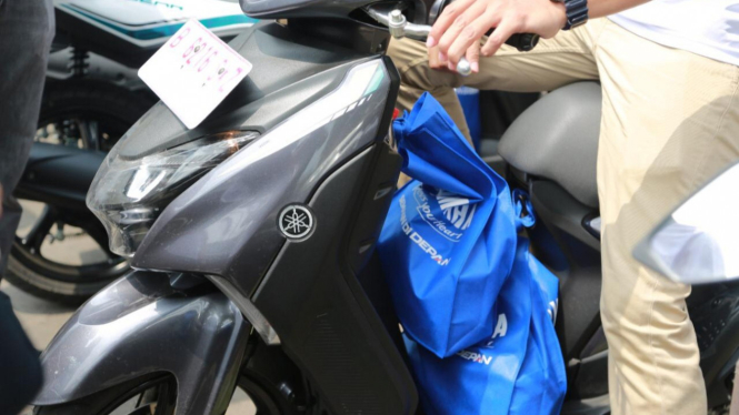 Bawa barang pakai Motor Matik
