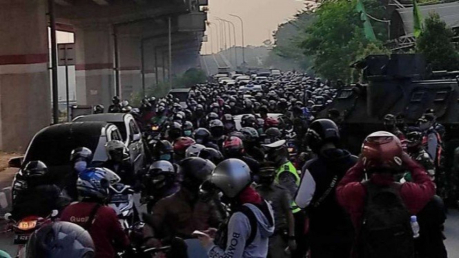 Macet saat PPKM Darurat