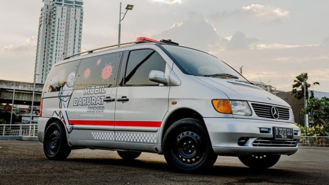 Mercedes-Benz Vito milik Ananda Omesh