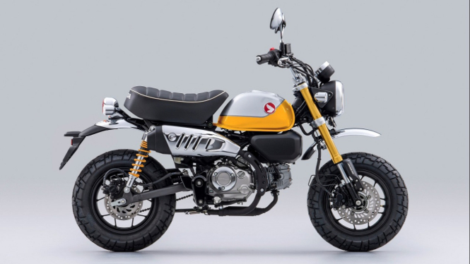 Honda Monkey pakai Baju baru