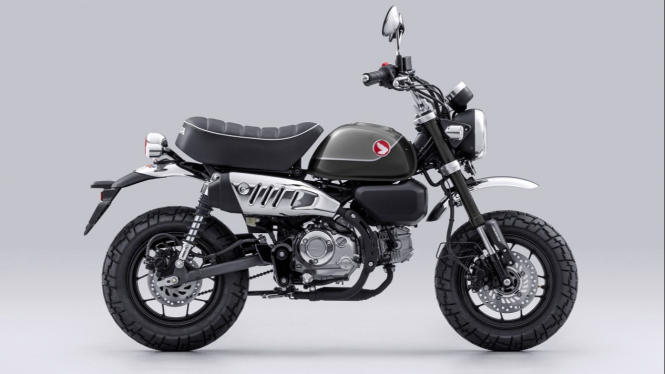 Honda Monkey pakai Baju baru