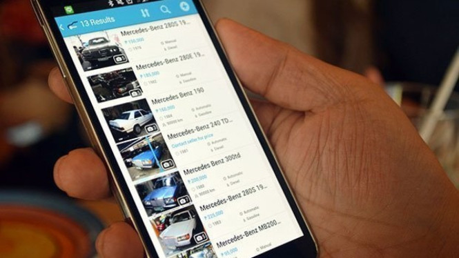 Beli Mobil via Online. Foto: Ist.