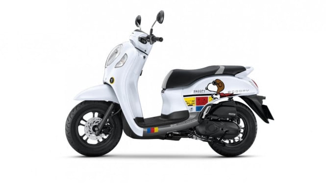 Honda Scoopy edisi Snoopy