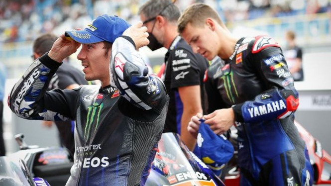 Maverick Vinales dan Fabio Quartararo. Foto: Ist.