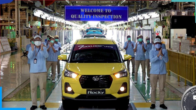 Daihatsu Rocky jadi mobil ke-7 juta unit