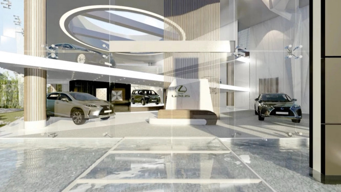 Pameran virtual Lexus