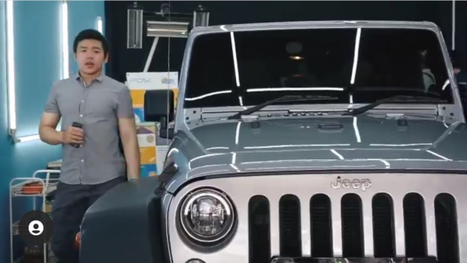 Mobil anak Ahok, Nicholas Sean