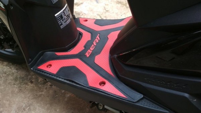 Karpet Honda BeAT. Foto: Ist.