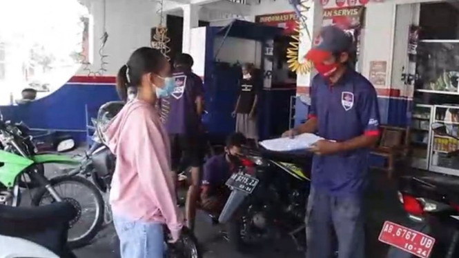 Peserta Federal Oil Mechanic Contest 2021