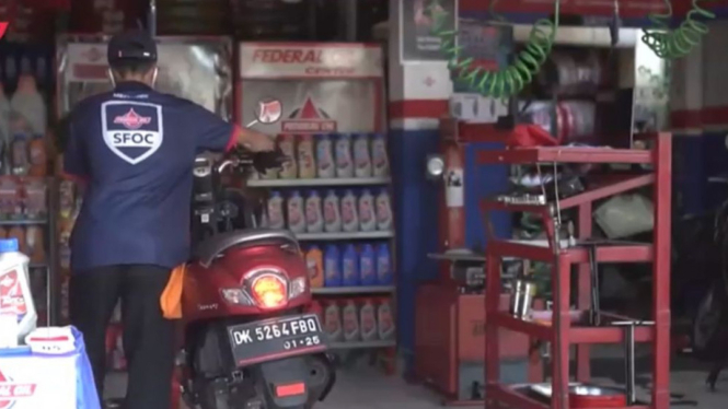 Peserta Federal Oil Mechanic Contest 2021