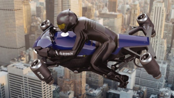 Motor Terbang dari JetPack Aviation
