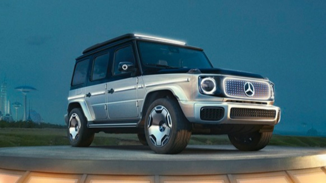 Mercedes-Benz G-Class EV hadir di IAA Mobility