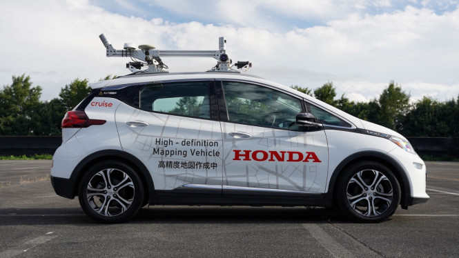 Mobil otonom Honda hasil kolaborasi dengan General Motor