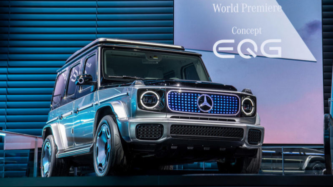 Mercedes-Benz Resmi Perkenalkan EQG