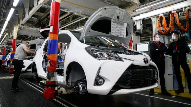 Pabrik mobil Toyota