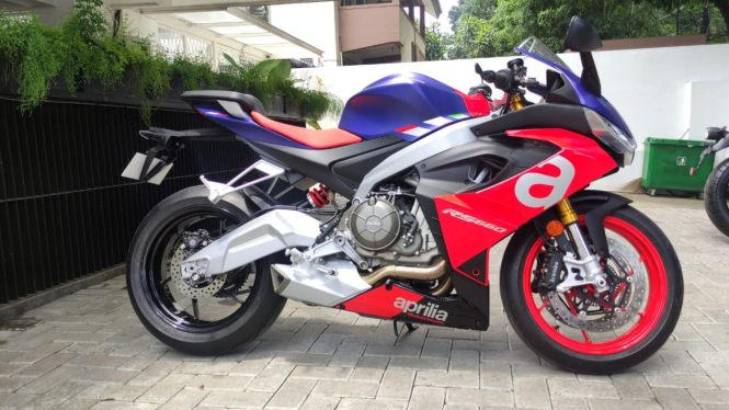 Aprilia RS660. Foto: Farhan/100KPJ.