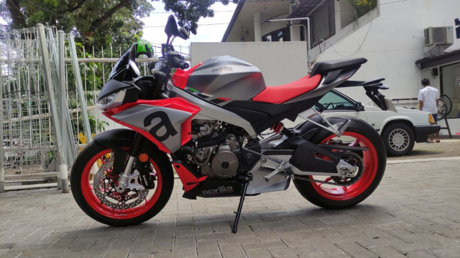 Aprilia Tuono 660. Foto: Farhan/100KPJ.