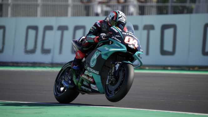Pembalap Petronas SRT, Andrea Dovizioso