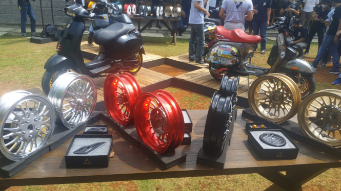 Velg genova design untuk vespa