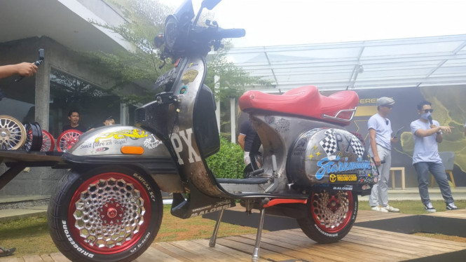 Velg genova design untuk vespa