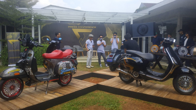 Velg genova design untuk vespa