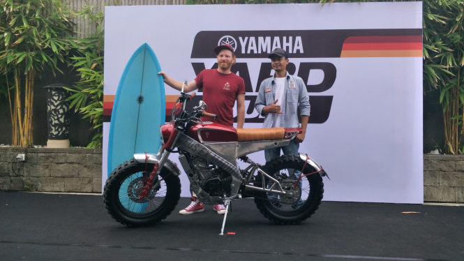 Motor kustom Yamaha XSR 155 Deus