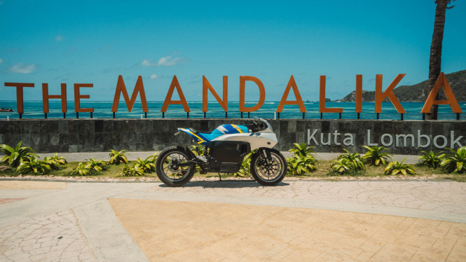 Motor listrik BL-SEV01 sampai Mandalika