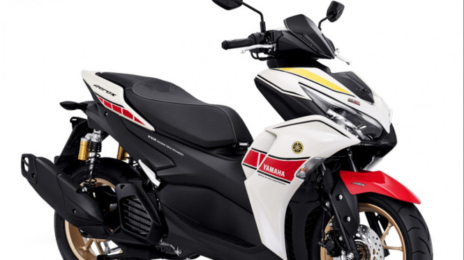 Yamaha Aerox Word GP Livery