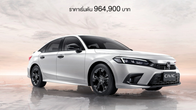 Honda Civic RS baru di Thailand