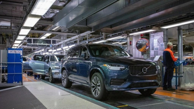 Pabrik Volvo. Foto: Volvo.