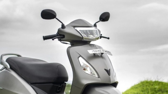 Ilustrasi TVS Jupiter 125. Foto: Gaadiwaadi.