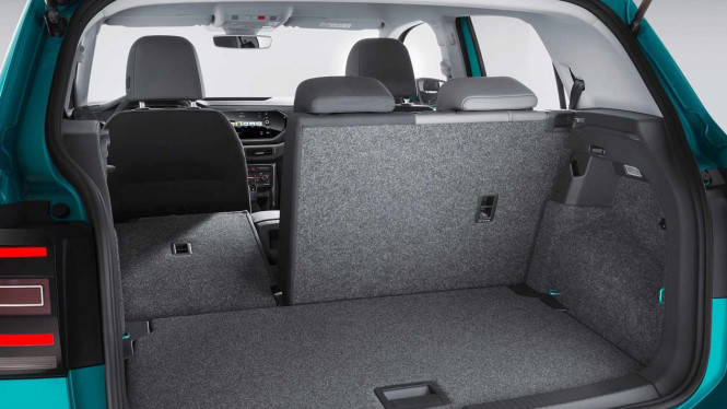 Bagasi belakang VW T-Cross
