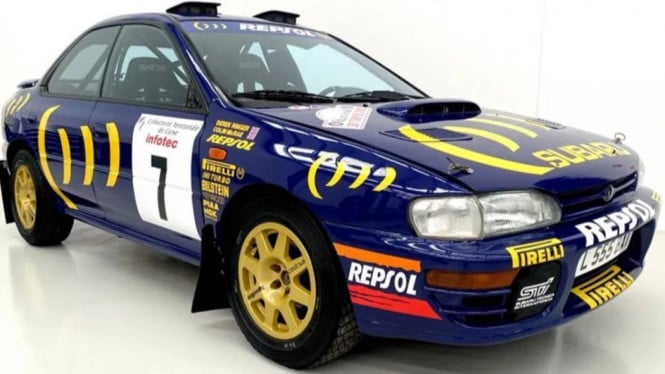 Mobil balap Subaru Prodrive lansiran 1994.
