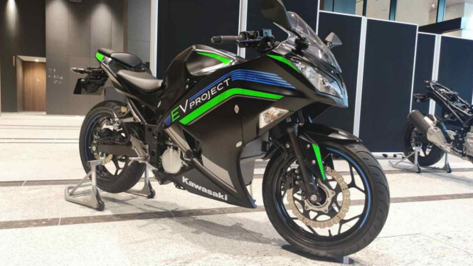 Prototipe Motor Hybrid Kawasaki