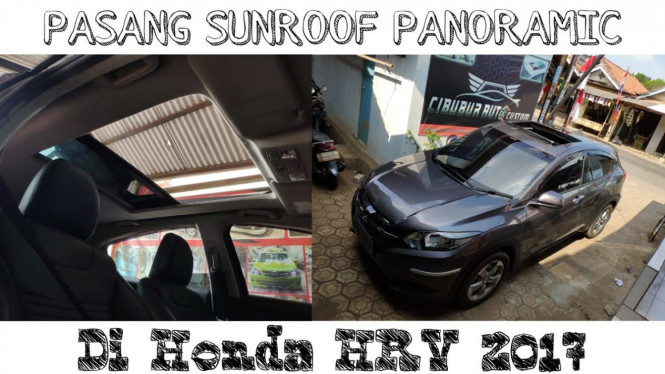 Ilustrasi Panoramic Sunroof