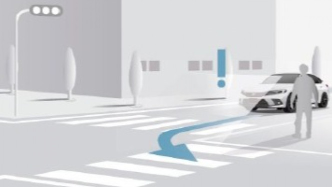 Honda Sensing 360, fitur baru yang bisa hilangkan titik buta