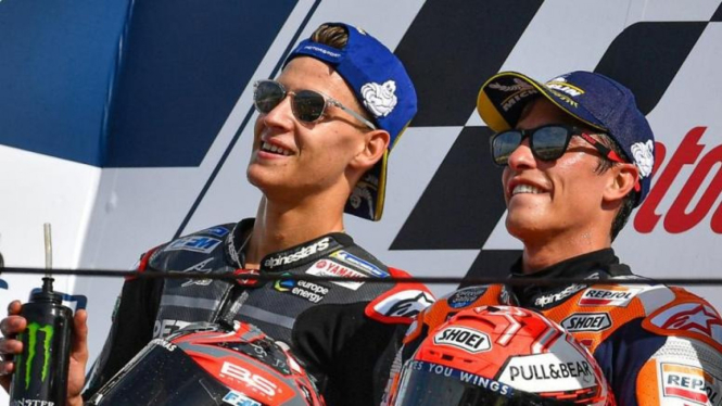 Marc Marquez dan Fabio Quartararo.
