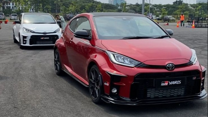 Toyota GR Yaris saat test drive di BSD