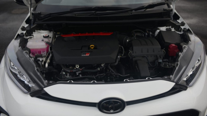 Mesin Toyota GR Yaris 1.600cc tiga silinder turbo