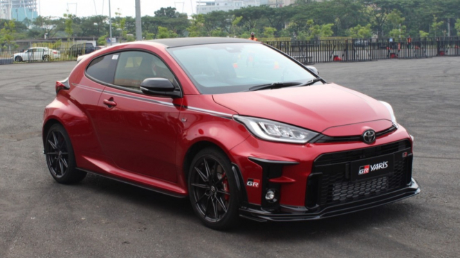 Toyota GR Yaris saat test drive di BSD