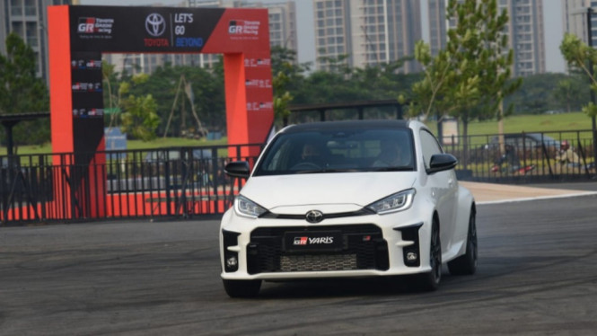 Toyota GR Yaris saat test drive di BSD