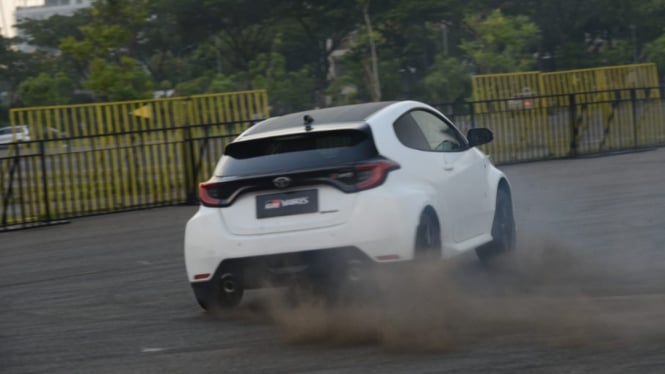 Toyota GR Yaris saat test drive di BSD