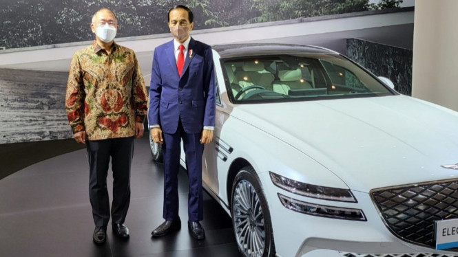 Mobil listrik Genesis G8 jadi kendaraan resmi di KTT G20 Bali
